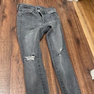 Size 00 gray jeans
